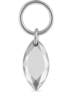 Maria Tash Faceted Marquise Charm - Metallic