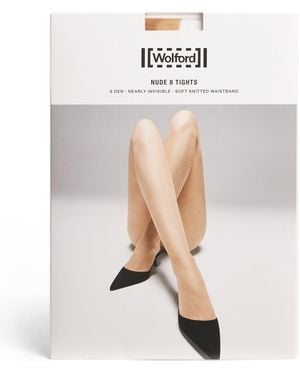 Wolford Nude 8 Tights - White