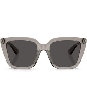 Burberry Injected Be4473U Square Sunglasses - Gray