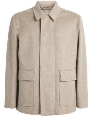 Lardini Virgin Wool Jacket - Natural