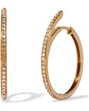 Annoushka And Diamond Six Medium Hoop Earrings - Metallic