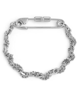 Balenciaga Diy Pin Bracelet - Metallic
