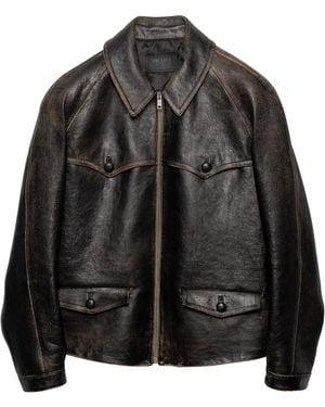 Prada Zipped Jacket - Black