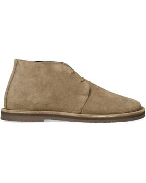 Studio Nicholson Suede Woodrow Boots - Natural