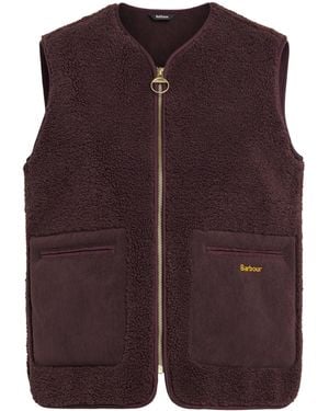 Barbour Teddy Bainford Gilet - Purple