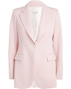 Sa Su Phi Virgin Wool Blazer - Pink