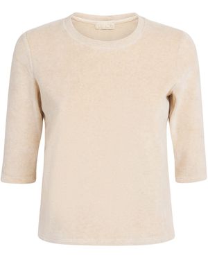 Suzie Kondi Cotton-Blend Corfu T-Shirt - Natural