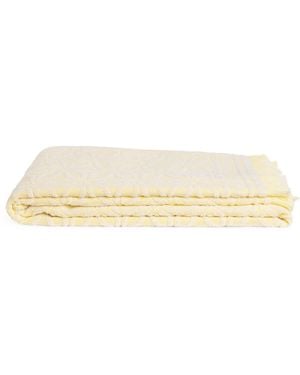 Zimmermann Jacquard Flowers Towel - Natural