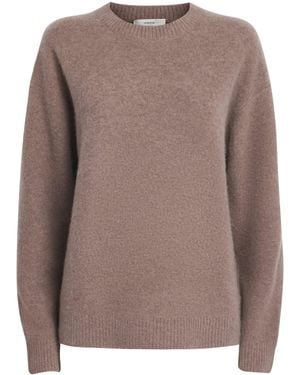 Vince Boiled Cashmere Sweater - Brown