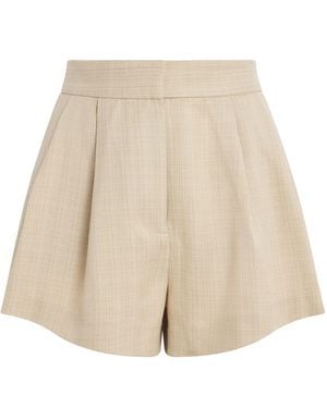 Camilla & Marc Tie-Waist Noguchi Shorts - Natural
