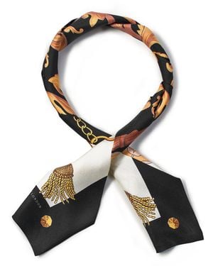 Aspinal of London Signature Scarf - Black