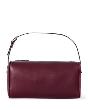 The Row '90S Leather Bag - Purple