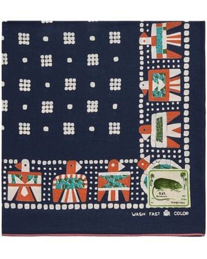 Kapital Selvedge Bandana - Blue