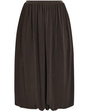 Vince Bubble Midi Skirt - Grey