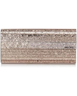 Jimmy Choo Glitter Sweetie Clutch - Grey