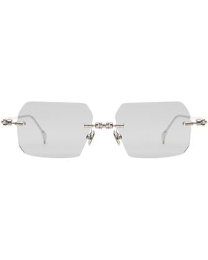 Kuboraum Metal Mask H68 Sunglasses - White