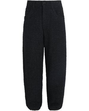 Séfr Cotton-Blend Bouclé Tacca Pants - Black