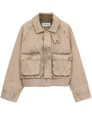 Loewe Denim Jacket - Natural