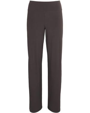 ADANOLA Wide-Leg Yoga Pants - Gray