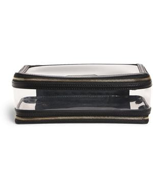 Anya Hindmarch Clear In-Flight Case - Black