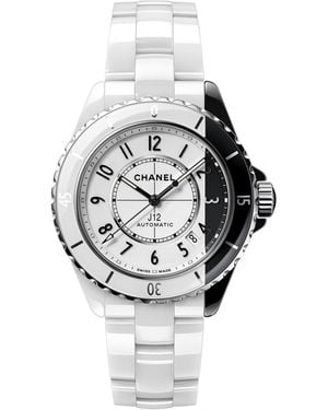 CHANEL Ceramic Snd Steel J12 Paradoxe Watch - Metallic