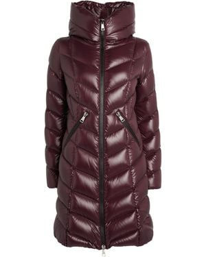 Moncler Marus Puffer Coat - Purple