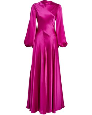ROKSANDA Silk Amaranita Maxi Dress - Pink