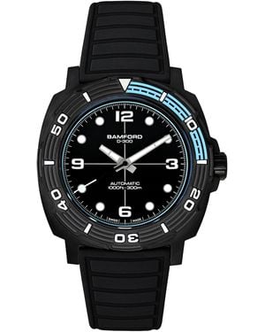 BAMFORD LONDON Ceramic D-300 Dive Watch - Black