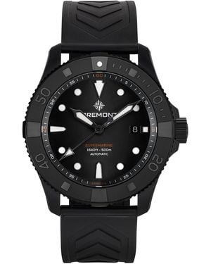 Bremont Ceramic And Titanium Supermarine Watch - Black
