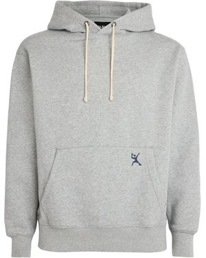 Pulco Studios Cotton Fleece-Lined Hoodie - Gray