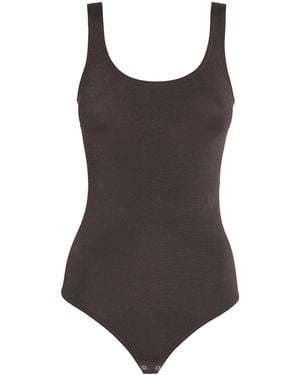 Wolford Jamaika String Bodysuit - Brown