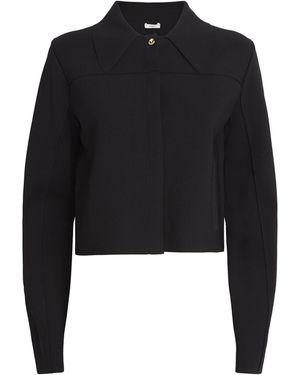 JOSEPH Milano-Knit Gare Compact Jacket - Black