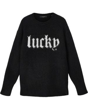 AllSaints Brushed Lucky Jumper - Black