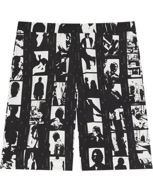 Givenchy Printed Bermuda Shorts - Black