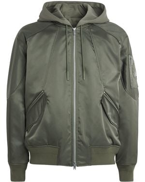 Moose Knuckles Detachable Membrane Bomber Jacket - Green