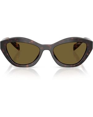 Prada Tortoiseshell Butterfly Sunglasses - Green