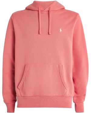 Polo Ralph Lauren Cotton Loopback Hoodie - Pink