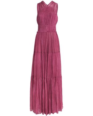 Ulla Johnson Silk Freesia Sleeveless Maxi Dress - Purple