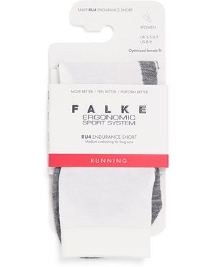 FALKE Ru4 Endurance Running Short Socks - White