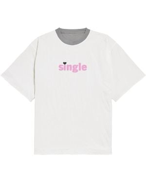 Balenciaga Cotton Reversible T-Shirt - White