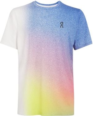 On Shoes Court T-Shirt - Blue