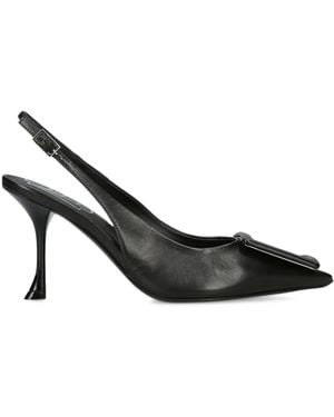 Roger Vivier Leather Viv' - Black