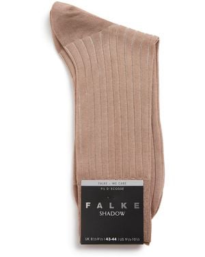 FALKE Cotton-Blend Shadow Socks - Pink