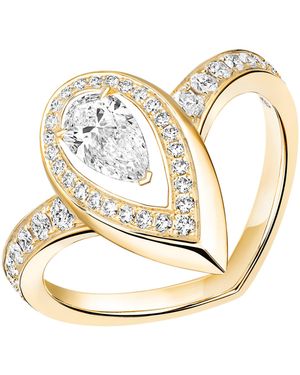 Messika Fiery Medium And Diamond Ring - Metallic