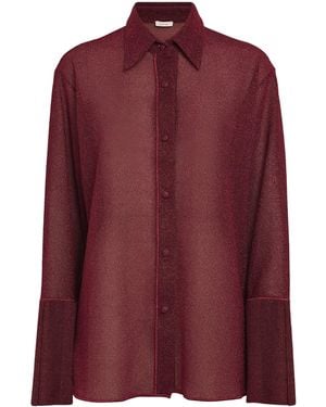 Oséree Glazed Lumière Shirt - Purple