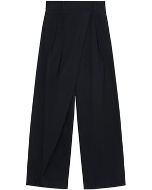 Loewe Wrap Wide-Leg Jeans - Blue