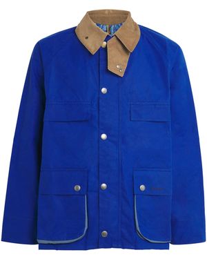 Barbour X Paul Smith Sugarlump Bedale Casual Jacket - Blue