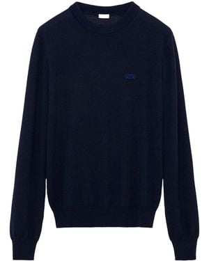Loewe Stretch-Wool Sweater - Blue