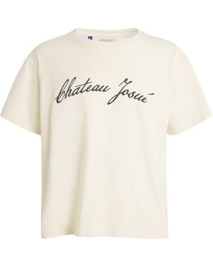 GALLERY DEPT. Cotton Chateau Josué T-Shirt - White