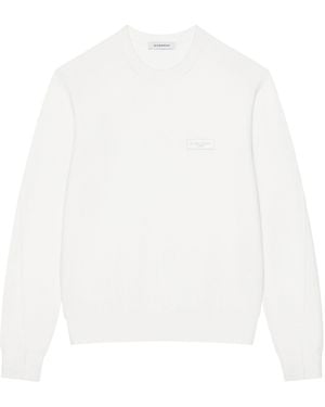 Givenchy Wool Logo Jumper - White
